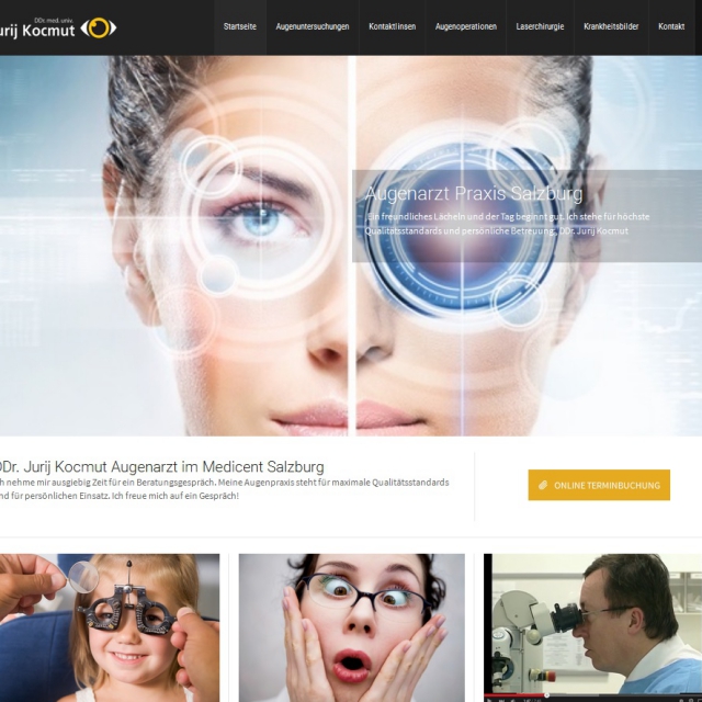 Webagentur für Augenarzt