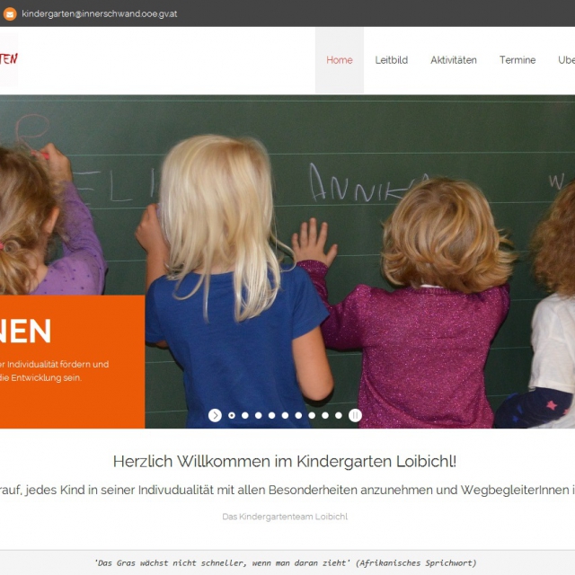 Kindergarten Homepage
